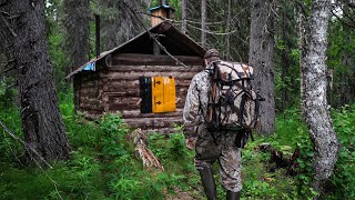 ЖИВУ В ТАЁЖНОЙ ИЗБЕ. КРЫША ТЕЧЁТ. НОВАЯ ПЕЧЬ ДЛЯ ИЗБЫ.