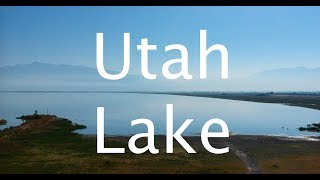 Drone footage of Utah Lake (shot on DJI Spark)