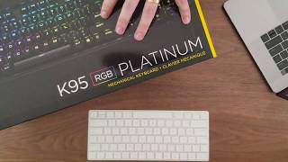 Is the Corsair K95 RGB Platinum Worth $200? Unboxing, Sound Test & Impressions