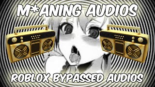 LOUD MOANING AUDIOS Roblox Ids (WORKING 2024)