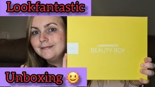 LOOKFANTASTIC BEAUTY BOX UNBOXING,  JULYS BOX 🌞