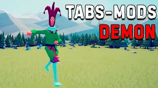 Безумие в Табс! Totally Accurate Battle Simulator mods Demon