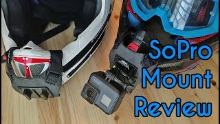 ChixReview: SoPro Action Camera Helmet Mount