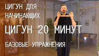 Цигун для начинающих / Базовые упражнения  / Видео уроки для занятий дома / 20 минут