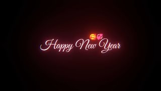 wish you happy new year 2024 🥳 | black screen new year status | happy new year | vr xpress