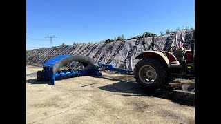 compost turner machine