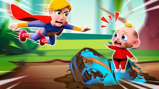 Superhero Mommy and Daddy | Good Habits for Babies | Funny Stories For Kids | Little PIB