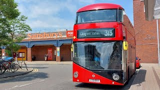 FRV - Arriva London LTZ 1003 LT3 - 313 Potters Bar Station - Chingford Station