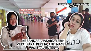 Ke Bandara Soekarno Hatta JKT Lebih Cepat Pakai Kereta Api, Anti Macet !!! Kamu Wajib Tau Rutenya