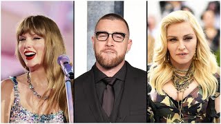 Taylor Swift and Travis Kelce reportedly attended Madonna's Oscar after-party