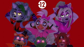 Fnaf Security Breach "Little present for Glamboy band"