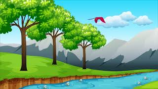 Free Video Background Animation Forest No Copyright | Video Hutan