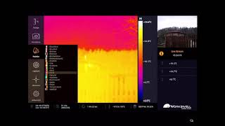 Pallet Adjustment in Inspection Mode - Workswell WIRIS Pro