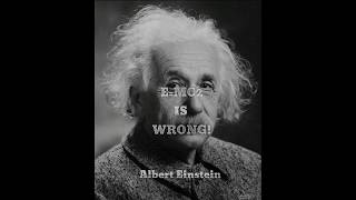 E=MC2 is Wrong