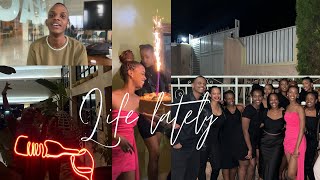 Vlog ✨| Life Update, Celebrating Women 💐 + All black themed birthday 🖤