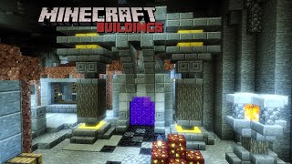 Quick building - Dwarven Nether portal (Minecraft 1.16)