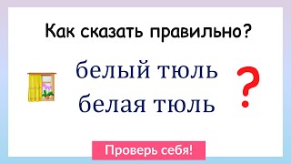 Как сказать правильно? Тест на грамотность