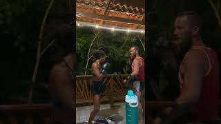 MMA training in Puerto Viejo, Costa Rica