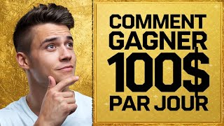 Comment gagner 100$ par jour en 2024!