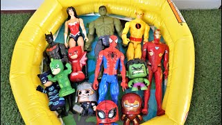 Top Heroes Characters Mixing, Learn All Super Hero character toys