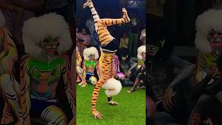 Tiger dance #tuluvlog #pili #pilinalike #pilivesha #shorts #short #viral  #trending #youtubeshorts