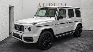 [2024] MERCEDES AMG G63 WHITE / BEIGE | AURUM |