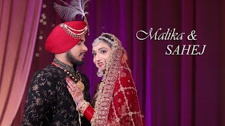 WEDDING HIGHLIGHT 2024 | MALIKA & SAHEJ | BABA PHOTOGRAPHY |