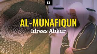 Idrees Abkar - Surah 63. Al-Munafiqun