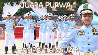 JUARA PURWA 1 SMPN 1 CISAUK TEAM B DI LKBB AKSARA 2023