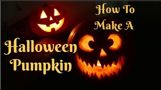 How To Make A Halloween Pumpkin