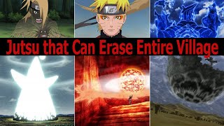 Jutsu Of Mass Destruction | Large Scale Jutsu