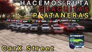 Hacemos Ruta De Guaguitas Plataneras🍌En CarX Street (Se Sale De Control)🔥