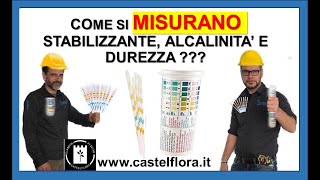 Come si misura lo stabilizzante in piscina?