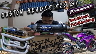 Kenalpot R25 Sandblast Jhoe Muffler