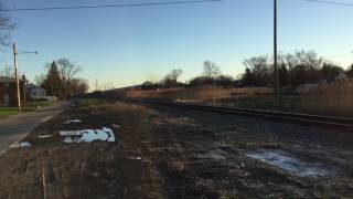 NS 14T heading south with D9 pair in Wyandotte, MI