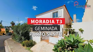 Moradia T3 geminada no Porto Santo