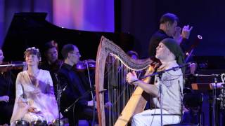 Alizbar & AnnSannat & Kostroma Symphony Orchestra /Celtic harp/ Hang Pantam / Waltz On The Branches