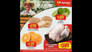 Ofertas Soriana Martes y Miércoles del Campo 6 y 7 de diciembre 2022