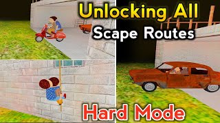 Gulli Bulli Aur Granny Unlocking All EScape Routes In Hard Mode | Unlocking All EScape Routes Granny