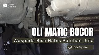 Penyakit Di Pajero Lama yg Perlu di Waspadai II Kebocoran Oli MATIC