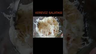 KEREVİZ SALATASI 👌CELERY ROOT SALAD #shorts #viral #reels #delicious