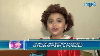 First major and birthday concert ni Esang de Torres, matagumpay