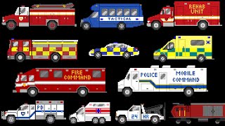 Emergency Vehicles 4 - The Kids' Picture Show