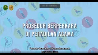 Prosedur Berperkara Di Pengadilan Agama Versi Bahasa Sunda