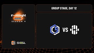 CS:GO | CYBERSHOKE vs Insilio | bo3 | Winline InSight S4 | Group Stage | Day 12