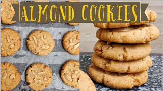 BEST EVER ALMOND COOKIES | EGGLESS |