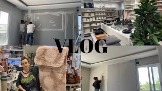 Vlog | Ev Tadilatı🏡| Evimize neler yaptırıyoruz🏡 | Hm home turu🛍 | Mağaza turu