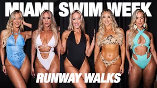 Marissa DuBois walks in Miami Swim Week 2024