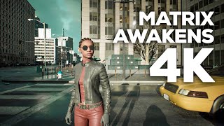 Matrix Awakens 4K (Gameplay) Amazing City Exploration Gameplay In Unreal Engine 5