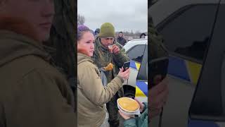 A Russian soldier surrendered. Ukrainians gave him tea, food, and let him call his mother on video